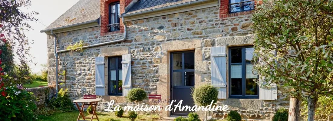 La maison d'Amandine, location en bretagne
