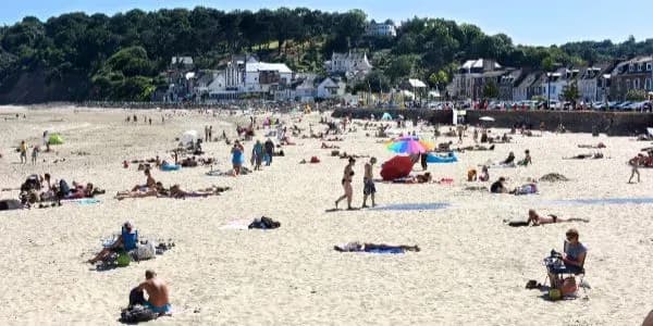 Plage du casino à Sain t-Quay-Portrieux