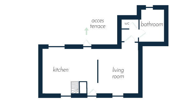 Interior plan-Ground floor