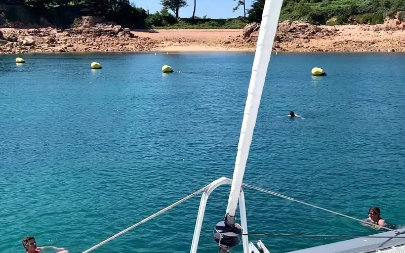 accostement à île de Bréhat