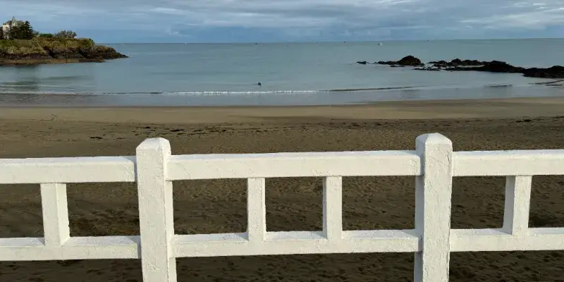 Plage du chatelet face à l'île de la Comtesse - saint-Quay-Portrieux