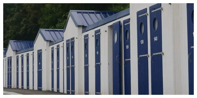 Bathing cabins -Plage des Gobelins- EtablesS/M